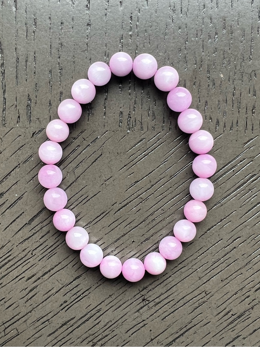Kunzite bracelet SIZE 6.5’